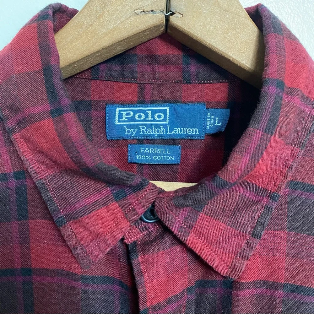 Polo Ralph Lauren Farrell Plaid Button Up Shirt